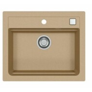 Alveus Atrox 30 egymedencés gránit mosogató - beige