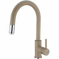 Alveus DELOS - P íves zuhanyfejes gránit csaptelep - G-55 beige