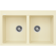 Kevmil gránit VIVIEN exkluzív extra mély kétmedencés gránit mosogatótál 5 színben