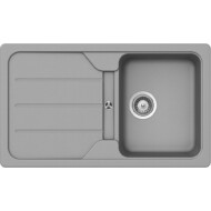 SCHOCK FORMHAUS CRISTALITE D-100 egymedencés csepptálcás prémium mosogató - Croma