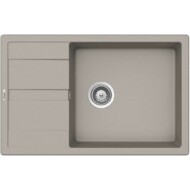 SCHOCK RONDA CRISTALITE D-100XL egymedencés csepptálcás prémium mosogató - Beton