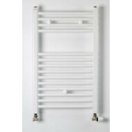 Törölközőszárító radiátor - Viva Platinum Therm - EGYENES - fehér - 500 x 800 mm