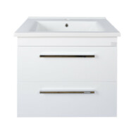 TMP VIVA 65 fali fürdőszobabútor - Sanovit ATRIA 9065 porcelán mosdóval - 65 x 45,5 cm