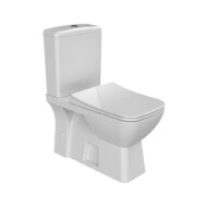 CeraStyle DURU monoblokk WC - WC tartály - öblítőszelep - perem nélküli