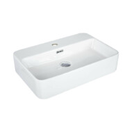 Eros TRUST 2 - PULTRA ültethető - Top Counter - porcelán mosdó - 55 x 38 cm
