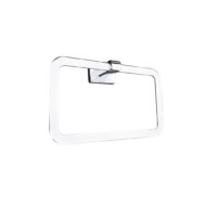 Viva CUBE - fürdőszobai kiegészítő - törölközőtartó gyűrű - Ø 26 cm