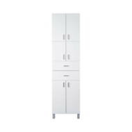 Viva STYLE fürdőszobai ÁLLÓSZEKRÉNY 192 magas POLCOS - 50 x 35 x 192 cm