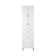 Viva STYLE fürdőszobai ÁLLÓSZEKRÉNY 192 magas szennyestartós -50 x 35 x 192 cm