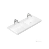 Sanovit LUXURY - porcelán mosdókagyló - dupla - 120 x 46 cm