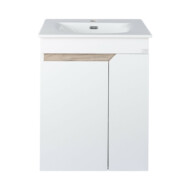TMP VISION LONG 60 fali függesztett fürdőszobai bútor - SKY E-8099-60 mosdóval- 61 x 46 x 74 cm