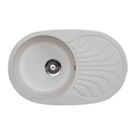 Venera Plus Metalac 129069 Gránit Mosogatótálca - Csepegtetőtálcás, Szürke