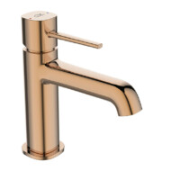LAVEO POLA mosdócsap leeresztővel, rose gold