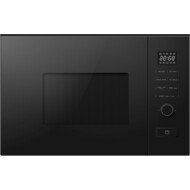 Kluge beépíthető mikrohullámú sütő grillel, 20L, fekete üveg