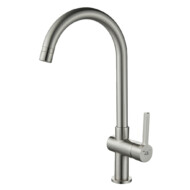 LAVEO ALITA szálcsiszolt inox csaptelep