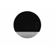 Ciarko Design ECLIPSE szürke / fekete fali páraelszívó