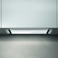 ELICA HIDDEN 2.0 IXGL/A/90 beépíthető páraelszívó, A energiaosztály, IEC turbo: 700 m3/h, 90 cm, inox/üveg
