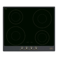 SMEG INDUKCIÓS FŐZŐLAP, Cortina design, 60 cm, 4 főzőzóna, antracit