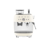SMEG ŐRLŐVEL KOMBINÁLT ESPRESSO KÁVÉFŐZŐ, retro, bézs