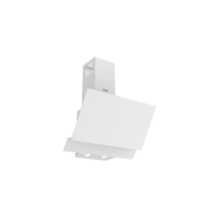 EVIDO SKY PRO 60W vertikális fali páraelszívó, 60 cm, fehér üveg, érintőszenzoros vezérlés