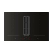 EVIDO VENTO 80DB páraelszívóval integrált indukciós főzőlap, 80 cm, 2 db multizone, fekete