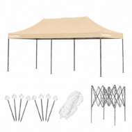 Összecsukható kerti pavilon 3x6 m