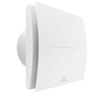 Aerauliqa QD-120HT BB ventilátor utószellőztető és páraérzékelő funkcióval, beépített pillangószeleppel