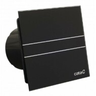 Cata E-100G BK ventilátor üveg előlappal, fekete