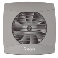 Cata UC-10 STD Silver ventilátor, pillangószeleppel, szürke