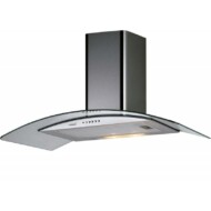 CATA - Páraelszívó C-GLASS 900 LED inox