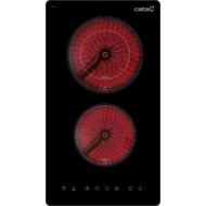 CATA - Beépíthető domino kerámia főzőlap TD-3002 BK/B
