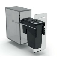 EKOTECH - Beépíthető hulladékgyűjtő FRONT 30 - 1x26 liter+1x7 liter 
