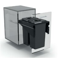EKOTECH - Beépíthető hulladékgyűjtő FRONT 45 - 2x26 liter 