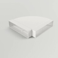 Elica - Lapos csatorna sarok 90° vízszintes 218x55 mm