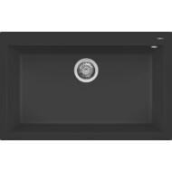ELLECI - Gránit mosogatótálca Quadra 130 G40 Nero
