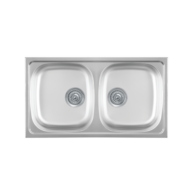 Luna Flex 2D 90 Kétmedencés Inox Mosogató