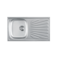 Luna Flex 1D 90 Csepegtetőtálcás Inox Mosogató