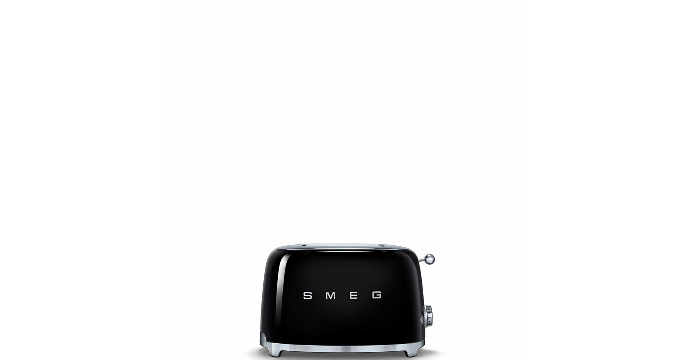  SMEG KENYÉRPIRÍTÓ, retro, 2 szeletes, fekete