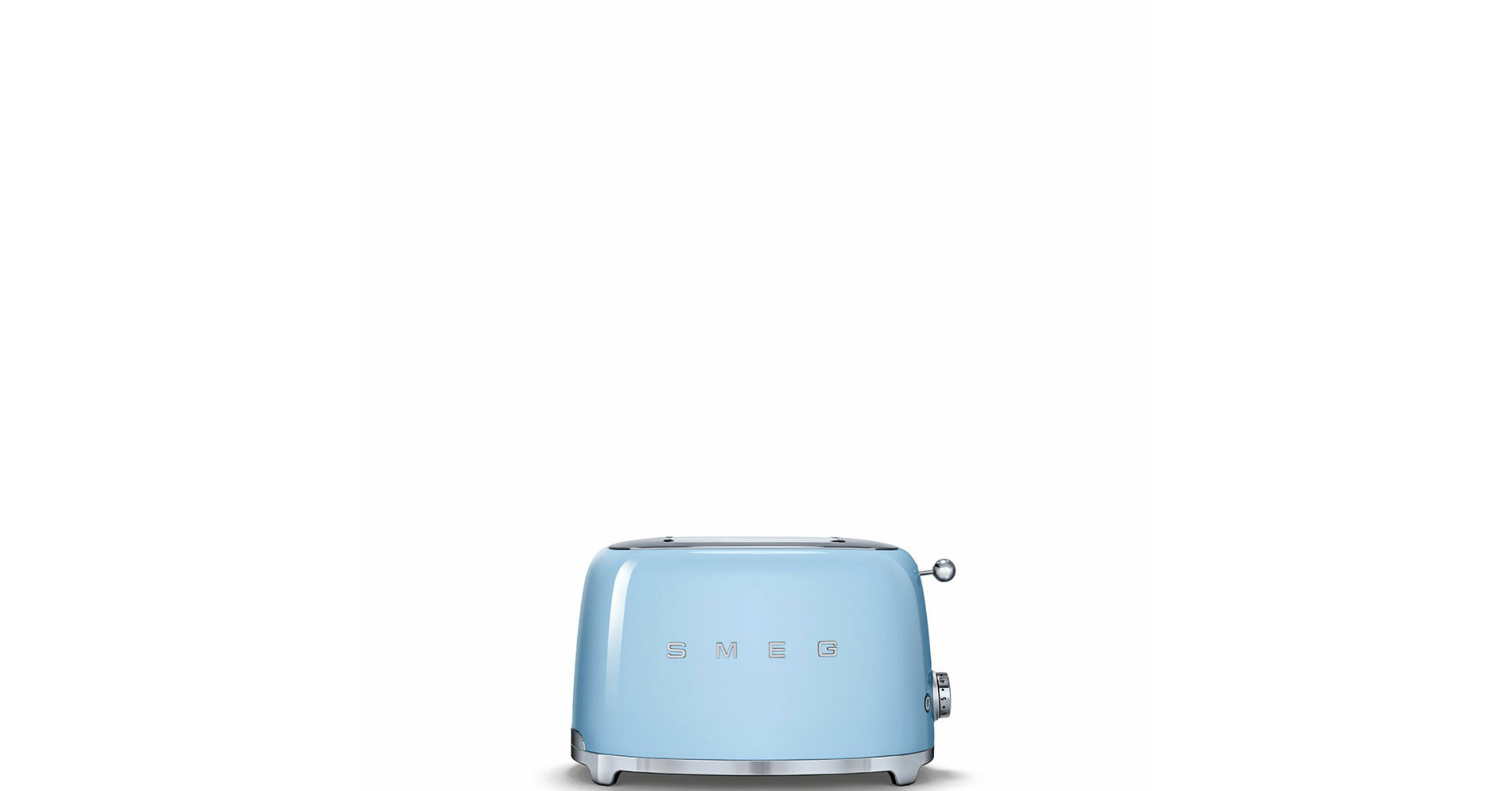  SMEG KENYÉRPIRÍTÓ, retro, 2 szeletes, világoskék