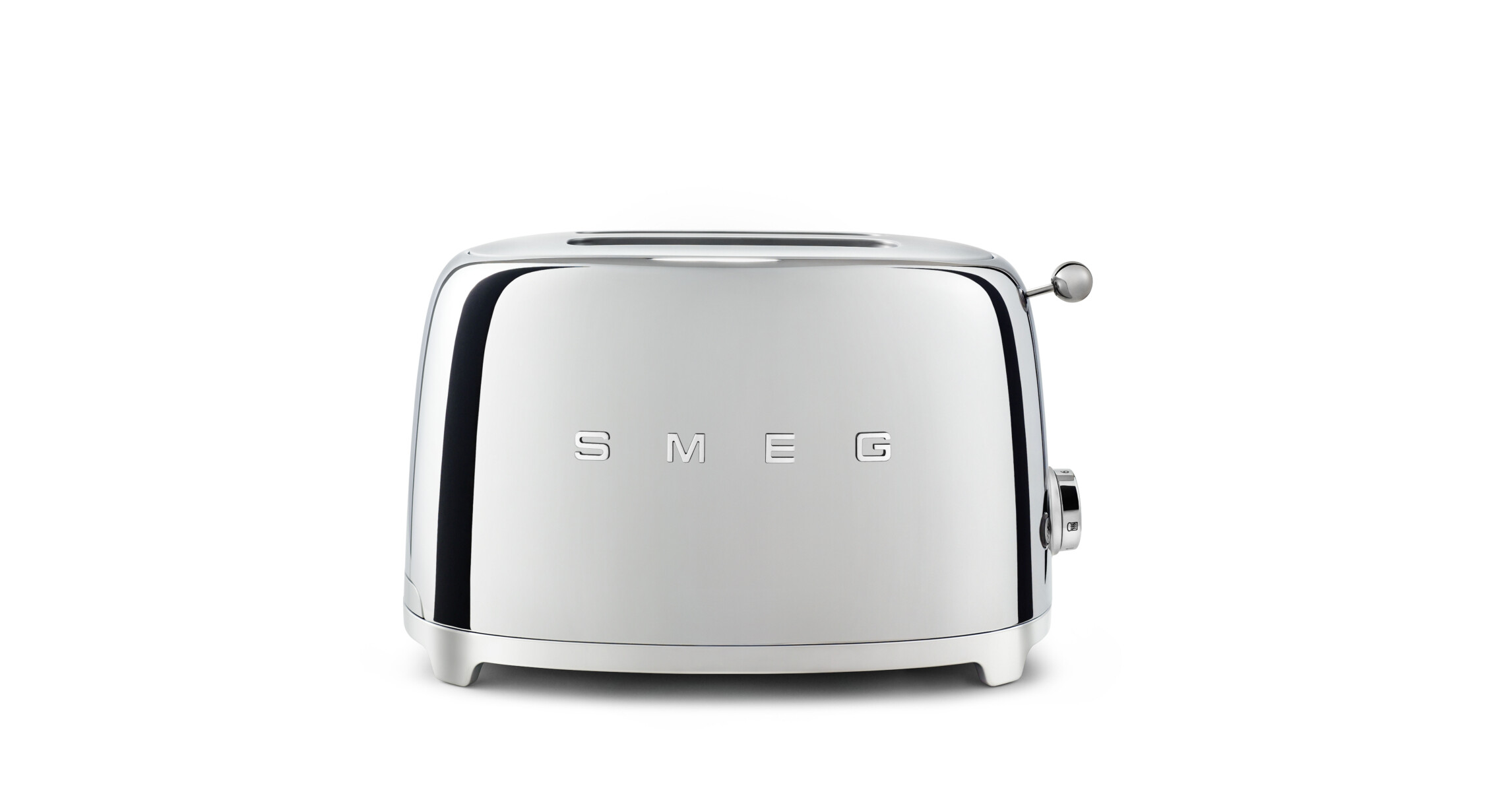  SMEG KENYÉRPIRÍTÓ, retro, 2 szeletes, fényes króm