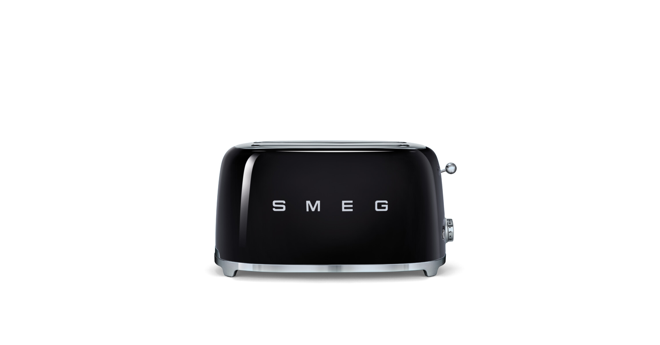  SMEG KENYÉRPIRÍTÓ, retro, 4 szeletes, fekete