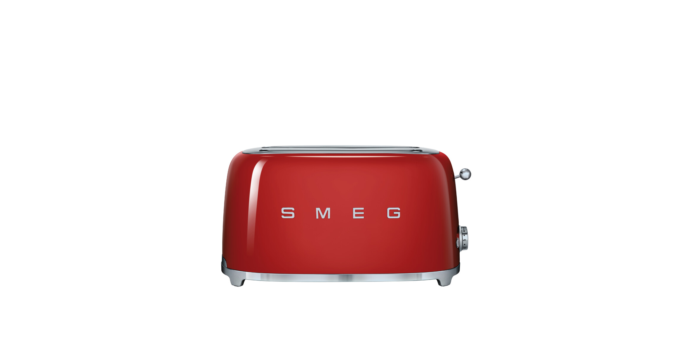  SMEG KENYÉRPIRÍTÓ, retro, 4 szeletes, piros
