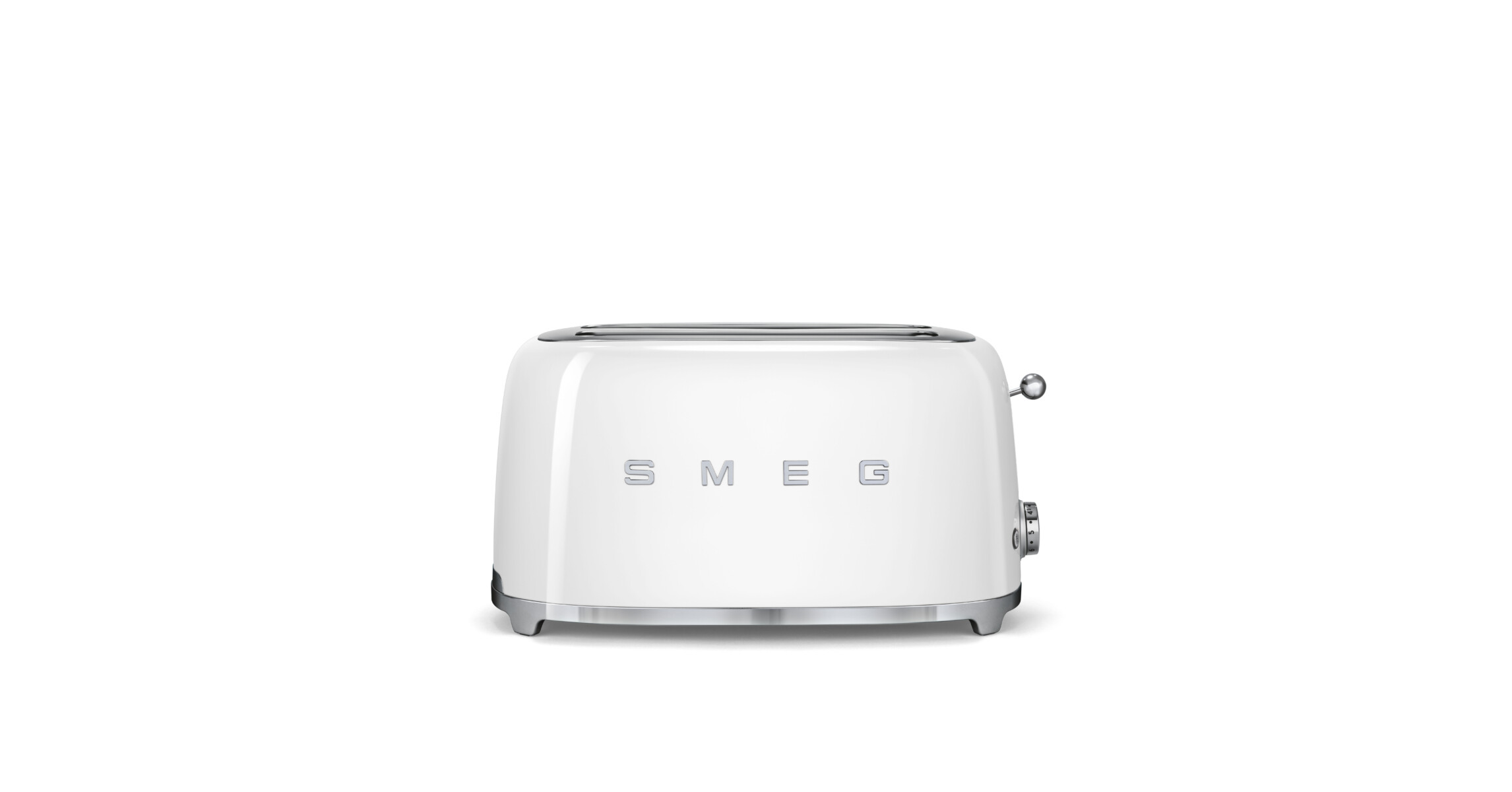  SMEG KENYÉRPIRÍTÓ, retro, 4 szeletes, fehér