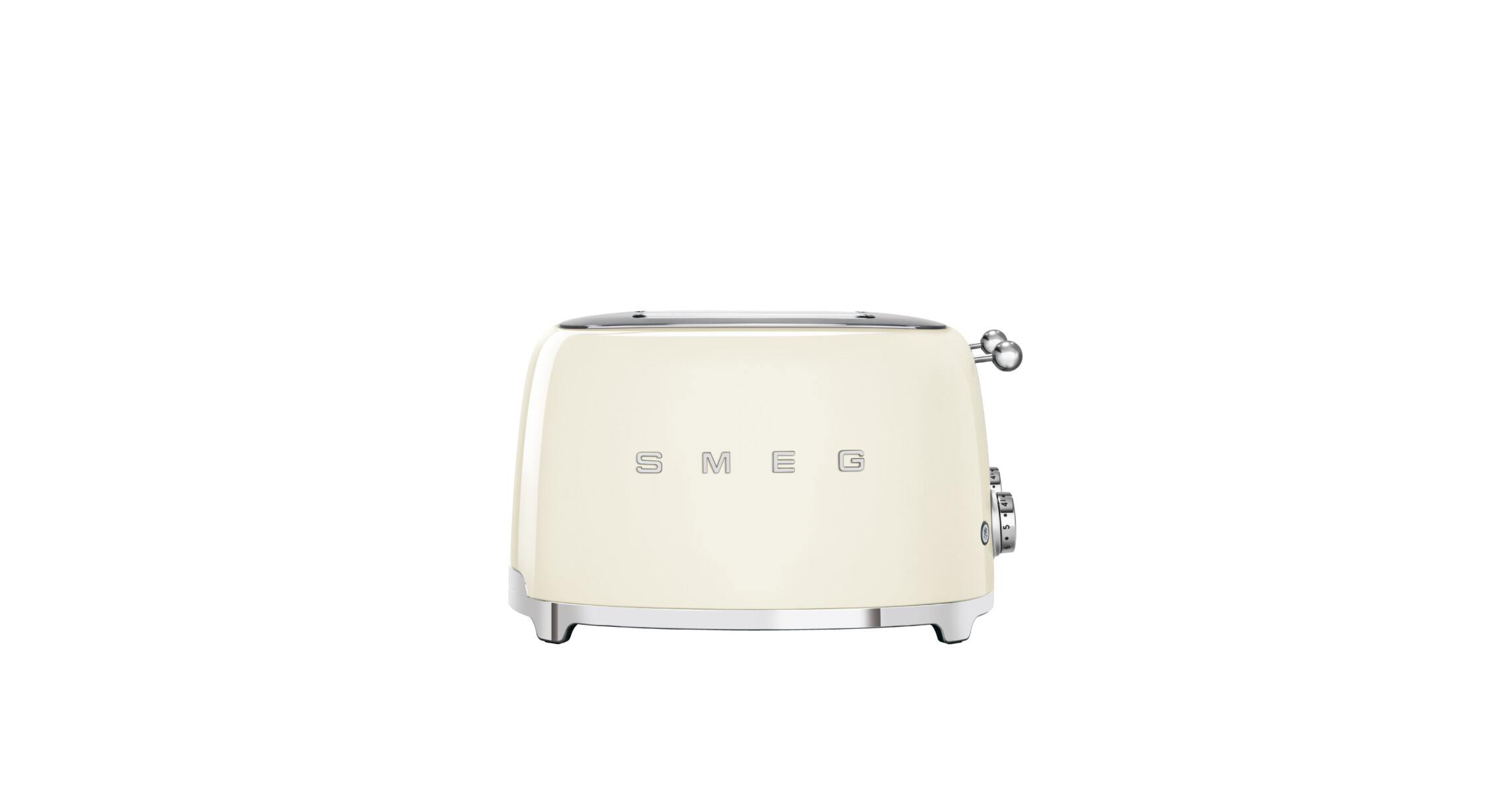  SMEG KENYÉRPIRÍTÓ, retro, 2x2 szeletes, bézs