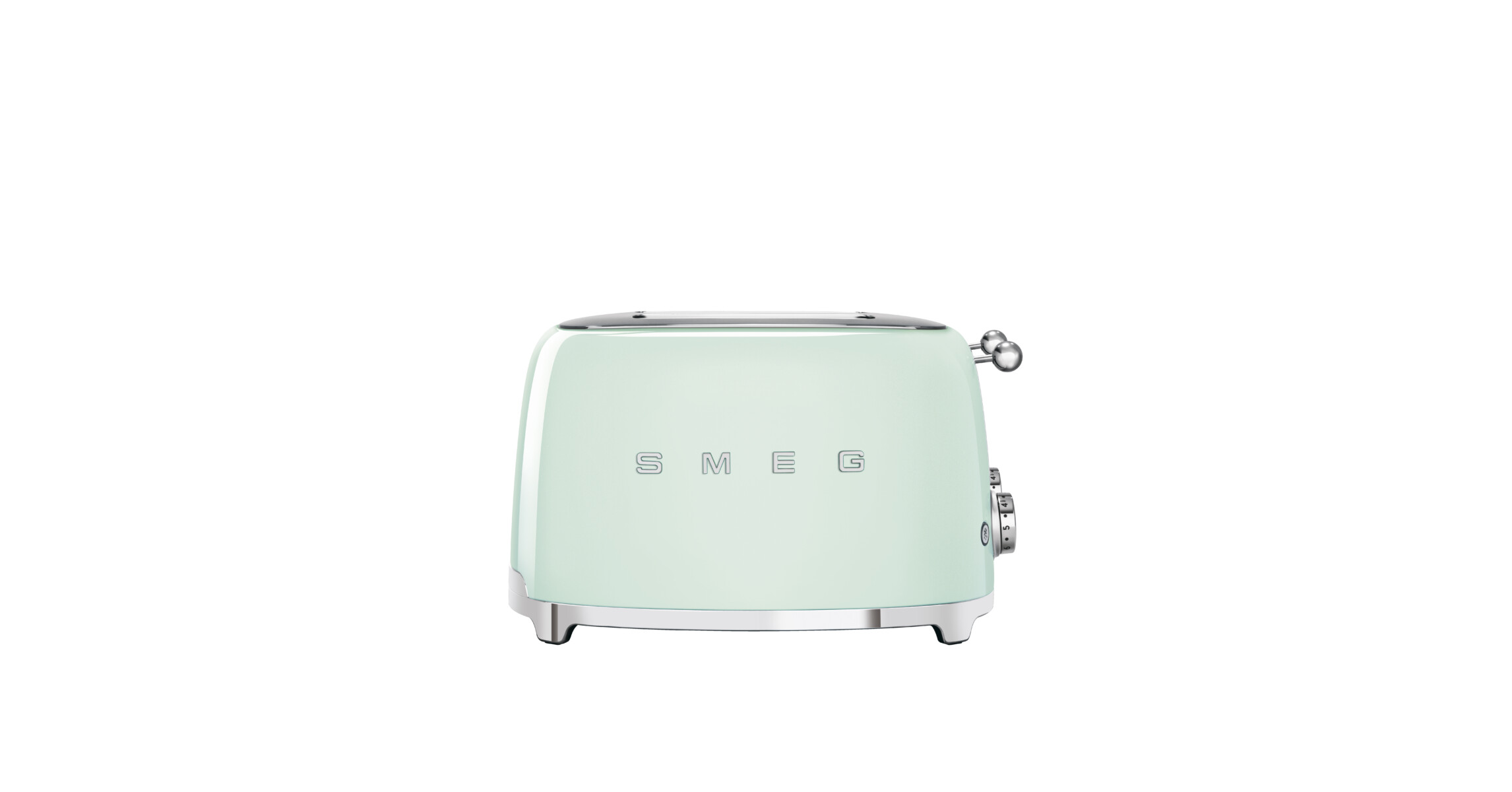  SMEG KENYÉRPIRÍTÓ, retro, 2x2 szeletes, világoszöld