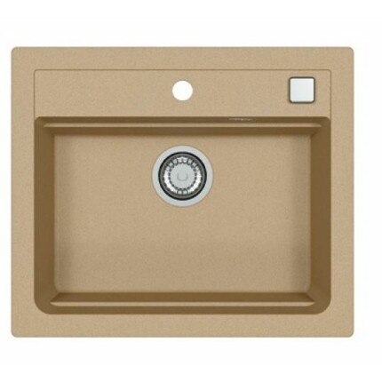 Alveus Atrox 30 egymedencés gránit mosogató - beige