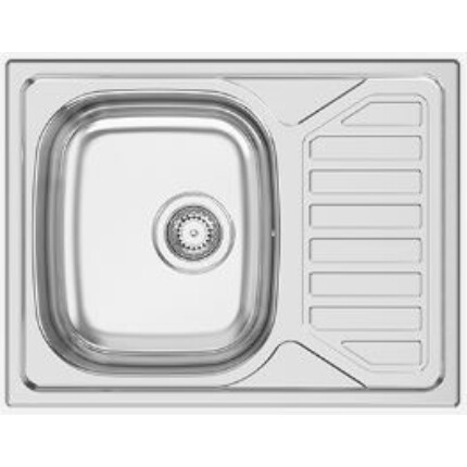 RODI OKIO LINE-65 Egymedencés kis csepptálcás rozsdamentes mosogató - 65x50 cm