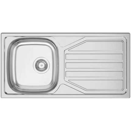 RODI OKIO LINE-85 Egymedencés csepptálcás rozsdamentes mosogató - 86x43,5 cm