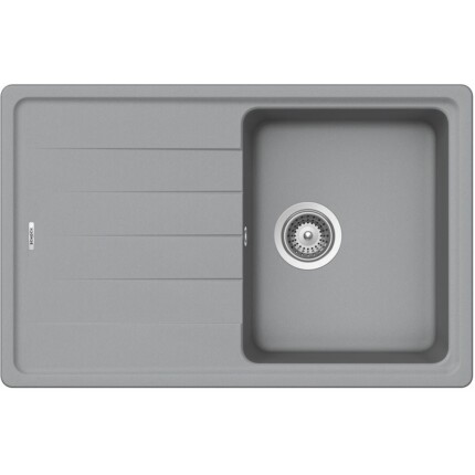 SCHOCK ELEMENT CRISTALITE D-100S egymedencés csepptálcás prémium mosogató - Croma