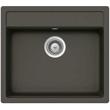 SCHOCK NEMO CRISTALITE N-100 egymedencés prémium mosogató - Asphalt