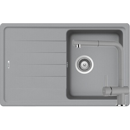 SCHOCK ELEMENT CRISTALITE D-100S prémium mosogató +  SCHOCK EPOS zuhanyfejes csaptelep SZETT, TÖBB SZÍNBEN - Croma